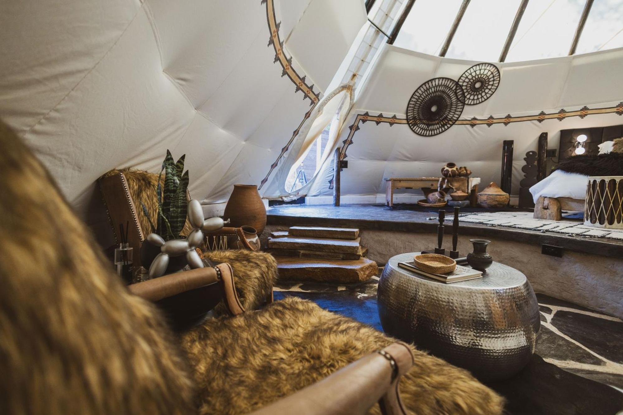 Lobo Tipi At El Mistico Ranch Tente de luxe