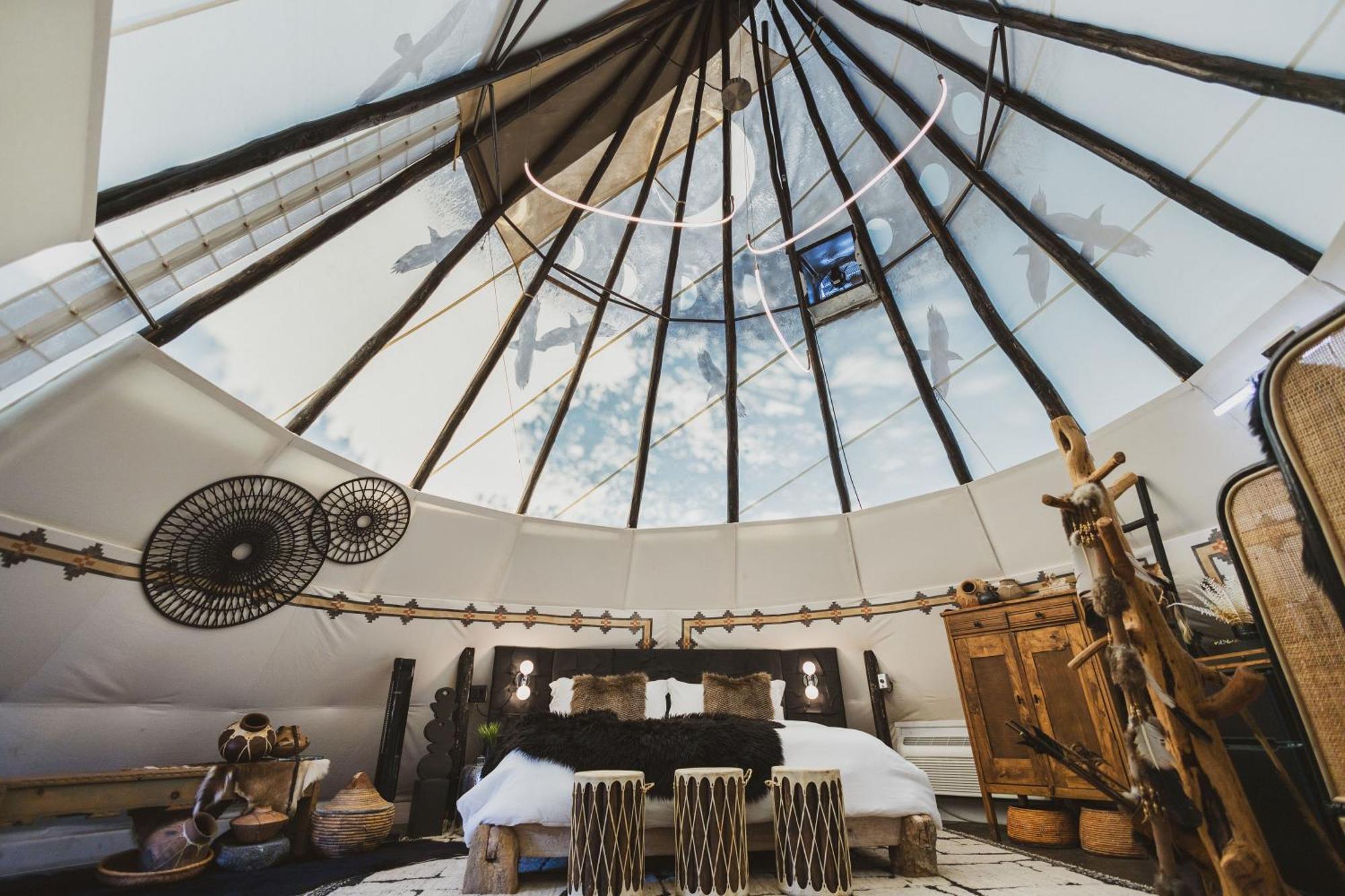 Lobo Tipi At El Mistico Ranch Tente de luxe