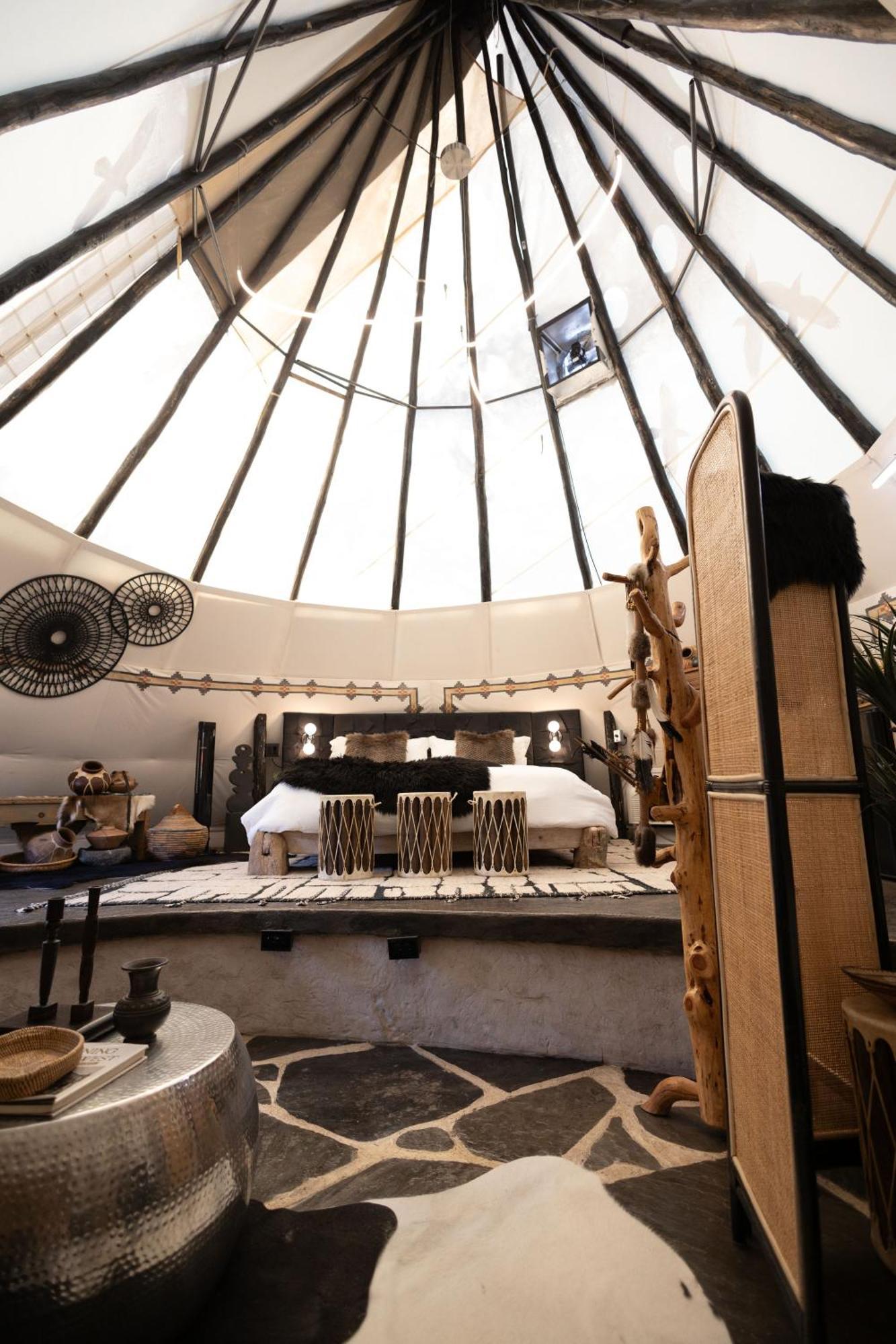 Lobo Tipi At El Mistico Ranch Tente de luxe *